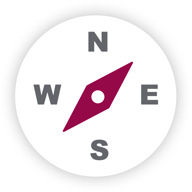 Orientation Compass Icon